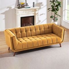 GHẾ SOFA 3 CHỖ ADDISON MÀU VÀNG