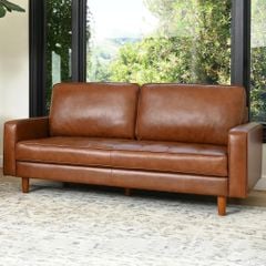 GHẾ SOFA 3 CHỖ DA BÒ NAPOLI