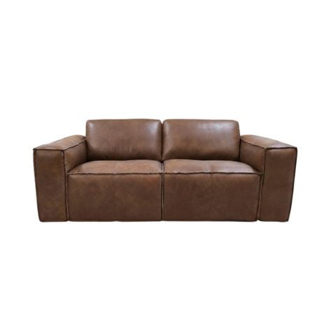 GHẾ SOFA DA BÒ 2 CHỖ HAVANA