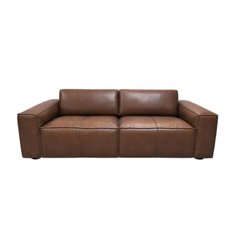 GHẾ SOFA DA BÒ 3 CHỖ HAVANA