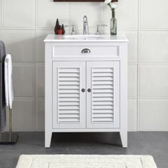 TỦ LAVABO PALM BEACH 26 INCH MÀU TRẮNG