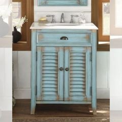 TỦ LAVABO PALM BEACH 30 INCH MÀU XANH