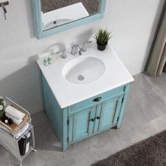 TỦ LAVABO PALM BEACH 30 INCH MÀU XANH