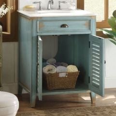 TỦ LAVABO PALM BEACH 30 INCH MÀU XANH