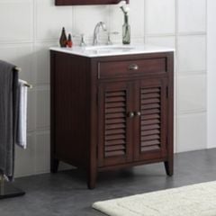 TỦ LAVABO PALM BEACH 26 INCH MÀU NÂU