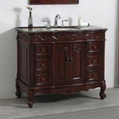 TỦ LAVABO BUCKINGHAM 42 INCH MÀU NÂU