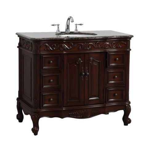 TỦ LAVABO BUCKINGHAM 42 INCH MÀU NÂU