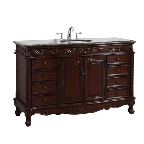 TỦ LAVABO BUCKINGHAM 48 INCH MÀU NÂU