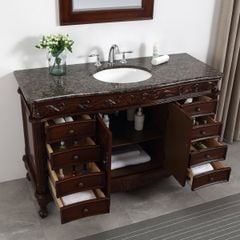 TỦ LAVABO BUCKINGHAM 48 INCH MÀU NÂU