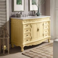 TỦ LAVABO BUCKINGHAM 56 INCH MÀU VÀNG