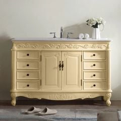 TỦ LAVABO BUCKINGHAM 56 INCH MÀU VÀNG