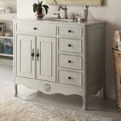 TỦ LAVABO PROVENCE 42 INCH MÀU BE