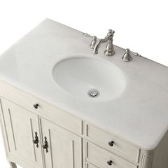 TỦ LAVABO PROVENCE 42 INCH MÀU BE