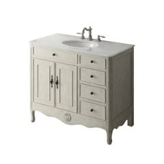 TỦ LAVABO PROVENCE 42 INCH MÀU BE