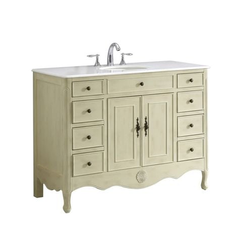 TỦ LAVABO PROVENCE 47 INCH MÀU BE