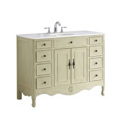 TỦ LAVABO PROVENCE 47 INCH MÀU BE