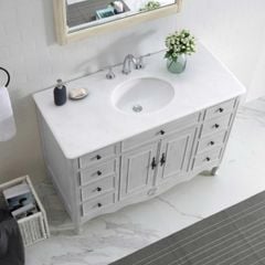 TỦ LAVABO PROVENCE 47 INCH MÀU XÁM