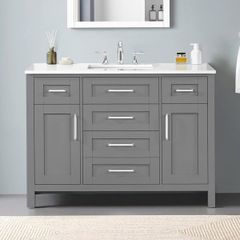 TỦ LAVABO MAYA 42 INCH MÀU XÁM