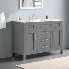 TỦ LAVABO MAYA 42 INCH MÀU XÁM