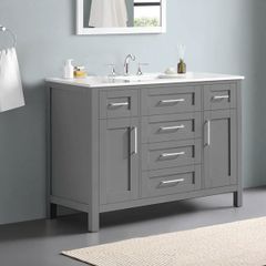TỦ LAVABO MAYA 48 INCH MÀU XÁM