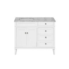 TỦ LAVABO RIVOLI 42 INCH MÀU TRẮNG