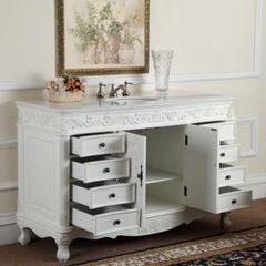 TỦ LAVABO BUCKINGHAM 48 INCH MÀU TRẮNG