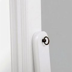 GƯƠNG ĐỨNG VIRGINIA KIÊM TỦ TRANG SỨC MÀU TRẮNG