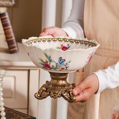 ĐĨA TRANG TRÍ MÀU ĐỎ