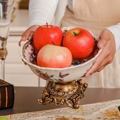 ĐĨA TRANG TRÍ MÀU ĐỎ