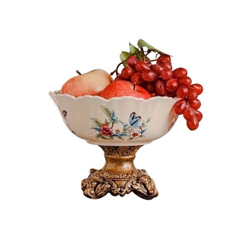 ĐĨA TRANG TRÍ MÀU ĐỎ