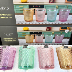 BỘ 4 CỐC CRISTA 300ML