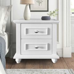 TỦ ĐẦU GIƯỜNG HARPER MÀU TRẮNG