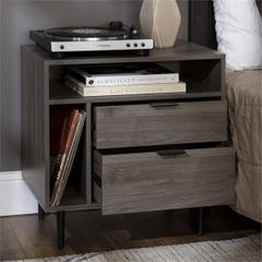 TỦ ĐẦU GIƯỜNG EDEN MÀU XÁM