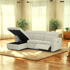 GHẾ SOFA GÓC CHỈNH ĐIỆN FOSCA
