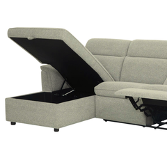GHẾ SOFA GÓC CHỈNH ĐIỆN FOSCA