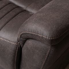 GHẾ SOFA 2 CHỖ CHỈNH ĐIỆN CHARCOAL