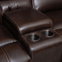 GHẾ SOFA 2 CHỖ DA BÒ CHỈNH ĐIỆN DARIUS