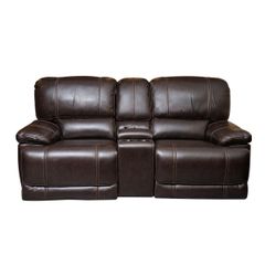 GHẾ SOFA 2 CHỖ DA BÒ CHỈNH ĐIỆN DARIUS