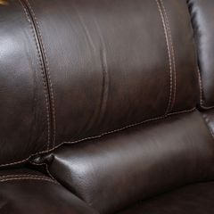 GHẾ SOFA 2 CHỖ DA BÒ CHỈNH ĐIỆN DARIUS