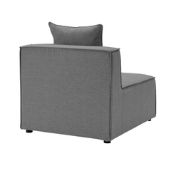 GHẾ SOFA MODULE MÀU XÁM