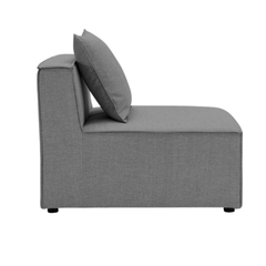 GHẾ SOFA MODULE MÀU XÁM