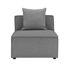 GHẾ SOFA MODULE MÀU XÁM