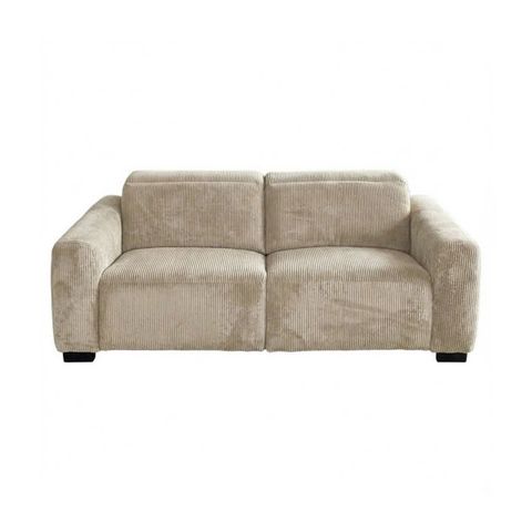 GHẾ SOFA 3 CHỖ CHỈNH ĐIỆN FINN MÀU BE