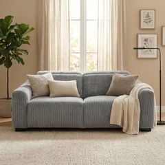 GHẾ SOFA 3 CHỖ CHỈNH ĐIỆN FINN MÀU XÁM