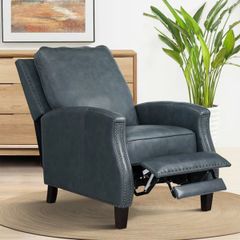 GHẾ SOFA ĐƠN DA BÒ CHỈNH CƠ CLARKSON