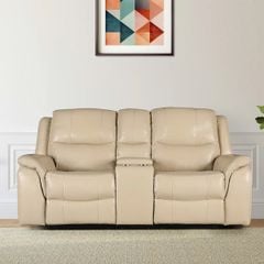 GHẾ SOFA 2 CHỖ DA BÒ CHỈNH CƠ MURRAY