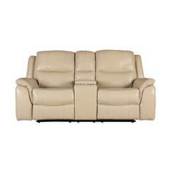 GHẾ SOFA 2 CHỖ DA BÒ CHỈNH CƠ MURRAY