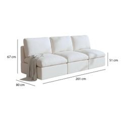 GHẾ SOFA MODULE COMBO 3C