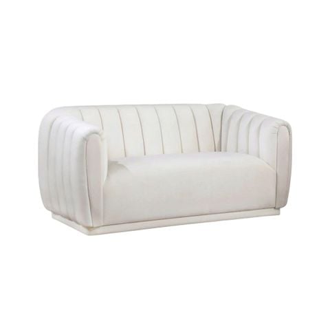 GHẾ SOFA  2 CHỖ ANGELA MÀU  KEM