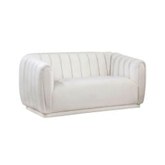 GHẾ SOFA  2 CHỖ ANGELA MÀU  KEM